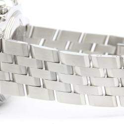 Pre Owned Breitling Black Stainless Steel Blackbird Automatic A44359 Men's Wristwatch 44 MM