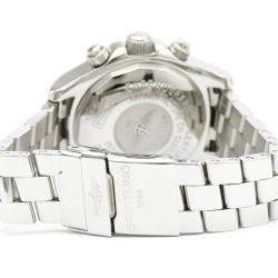 Pre Owned Breitling Blue Stainless Steel Chrono SuperOcean Automatic A13340 Men's Wristwatch 42 MM