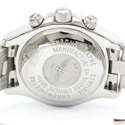 Pre Owned Breitling Blue Stainless Steel Chrono SuperOcean Automatic A13340 Men's Wristwatch 42 MM