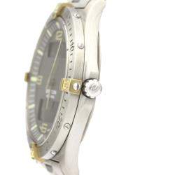 Breitling Grey 18K Yellow Gold And Titanium Aerospace F56062 Quartz Men's Wristwatch 40 MM