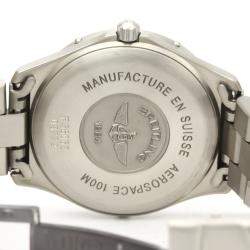 Breitling Grey 18K Yellow Gold And Titanium Aerospace F56062 Quartz Men's Wristwatch 40 MM