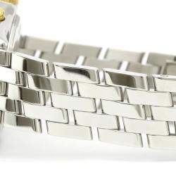 Breitling White 18K Yellow Gold And Stainless Steel Shadow Flyback LTD Edition B35313 Men's Wristwatch 40 MM