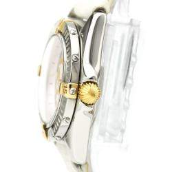 Breitling Pink MOP 18K Yellow Gold And Stainless Steel Callistino Men's Wristwatch 27 MM 
