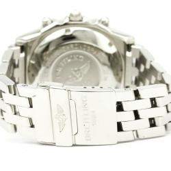 Pre Owned Breitling Silver Stainless Steel Chronomat A13050.1 Automatic Men's Wristwatch 40 MM