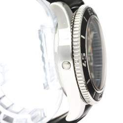 Pre Owned Breitling Black Stainless Steel Superocean A17391 Automatic Men's Wristwatch 44 MM