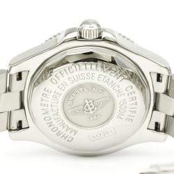 Breitling Black Stainless Steel Superocean A17364 Automatic Men's Wristwatch 42 MM