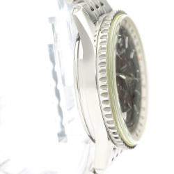 Breitling Black Stainless Steel Navitimer Montbrillant Automatic A41330 Men's Wristwatch 38 MM