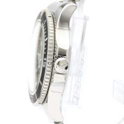 Pre Owned Breitling Black Stainless Steel Superocean II A17365 Automatic Men's Wristwatch 42 MM