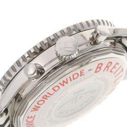Breitling Black Stainless Steel Old Navitimer A13322 Men's Wristwatch 41 mm