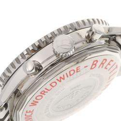 Breitling Black Stainless Steel Old Navitimer A13322 Men's Wristwatch 41 mm