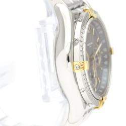 Breitling Blue Stainless Steel Cockpit B3001 Automatic Men's Wristwatch 37 mm