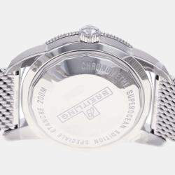 Breitling Blue Stainless Steel Superocean Heritage AB2020161C1A1 Men's Wristwatch 46 mm