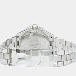 Pre Owned Breitling Black Stainless Steel Superocean A17340 Automatic Men's Wristwatch 41mm