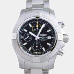 Breitling Black Stainless Steel Avenger A13317101B1A1 Automatic Men's Wristwatch 45 mm