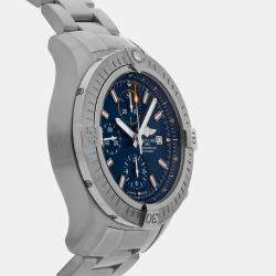 Breitling Blue Stainless Steel Avenger A13317101C1A1 Automatic Men's Wristwatch 45 mm
