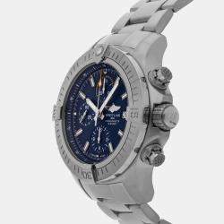 Breitling Blue Stainless Steel Avenger A13317101C1A1 Automatic Men's Wristwatch 45 mm