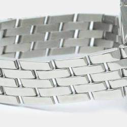 Pre Owned Breitling Blue Stainless Steel Cockpit B30011 Automatic Men's Wristwatch 37 mm