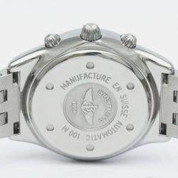 Pre Owned Breitling Blue Stainless Steel Cockpit B30011 Automatic Men's Wristwatch 37 mm