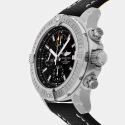 Breitling Black Stainless Steel Avenger A13317101B1X2 Automatic Men's Wristwatch 45 mm