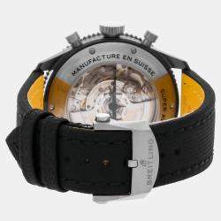 Breitling Black Ceramic Super Avi SB04451A1B1X1 Automatic Chronograph Men's Wristwatch 46 mm