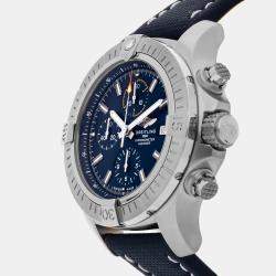 Breitling Blue Stainless Steel Avenger A13317101C1X2 Automatic Men's Wristwatch 45 mm