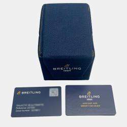 Breitling Blue Stainless Steel Avenger A13317101C1X2 Automatic Men's Wristwatch 45 mm