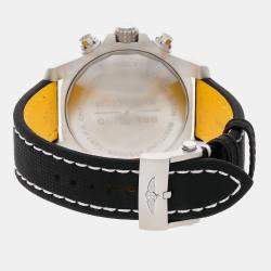 Pre Owned Breitling Black Stainless Steel Avenger A24315101B1X2 Automatic Men's Wristwatch 45 mm