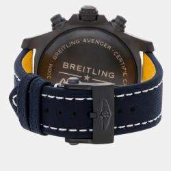 Breitling Blue Stainless Steel Super Avenger V13375101C1X2 Automatic Men's Wristwatch 48 mm