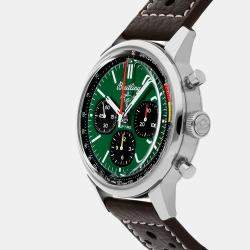 Breitling Green Stainless Steel Top Time AB01762A1L1X1 Automatic Men's Wristwatch 41 mm