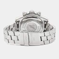 Pre Owned Breitling Silver Stainless Steel SuperOcean A13340 Men's Wristwatch 42 mm