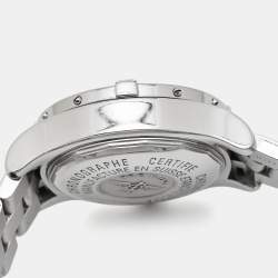 Pre Owned Breitling Silver Stainless Steel SuperOcean A13340 Men's Wristwatch 42 mm