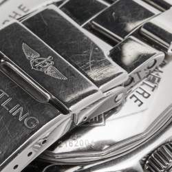 Pre Owned Breitling Silver Stainless Steel SuperOcean A13340 Men's Wristwatch 42 mm