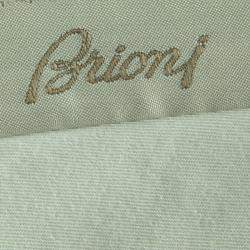Brioni Olive Green Roman Style Wool Trousers 4XL