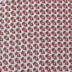 مملوكة مسبقًا Brioni Burgundy Patterned Silk Tie 