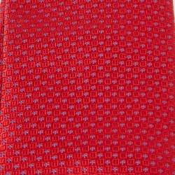 Brioni Red Patterned Silk Classic Tie 