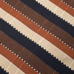 Brioni Vintage Multicolor Striped Jacquard Silk Tie
