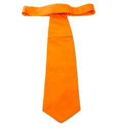 مملوكة مسبقًا Brioni Orange Traditional Silk Tie