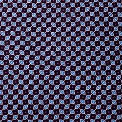 مملوكة مسبقًا Brioni Purple Printed Silk Traditional Tie 