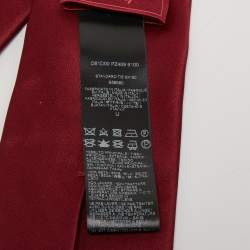 مملوكة مسبقًا Brioni Burgundy Silk Classic Tie