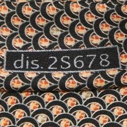 Brioni Multicolor Printed Satin Silk Pocket Square and Traditional Tie 