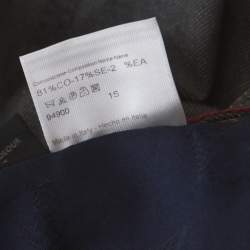 Brioni Grey Wool & Silk Blend Jeans L