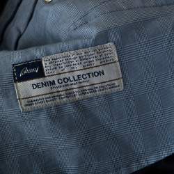 Pre Owned Brioni Dark Blue Straight Legged Denim Stelvio Jeans 5XL