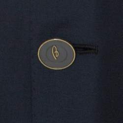 Brioni Navy Blue Wool Parlamento Blazer XXL