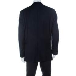 Brioni Navy Blue Wool Parlamento Blazer XXL