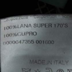 Pre Owned Brioni Navy Blue Super 170's Striped Wool Parlamento Suit XXL