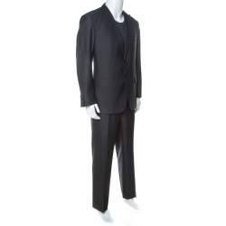 Brioni Grey Wool and Silk NM Estense Suit XXL