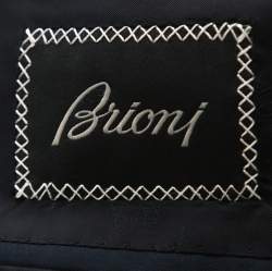 Brioni Navy Blue Wool Parlamento Suit 2XL
