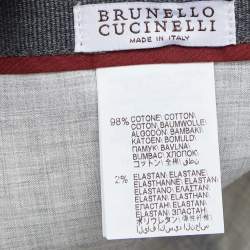Brunello Cucinelli White Cotton Cap L