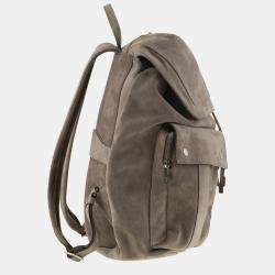 Brunello Cucinelli Turtledove Suece Backpack