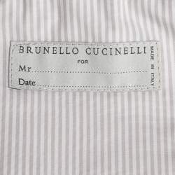 مملوكة مسبقًا شورت برونيلو كوتشينيللي بيج فاتح كتان وصوف ميديم